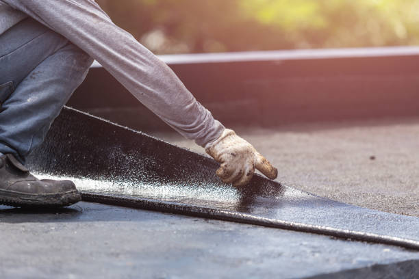 Professional Waterproofing technician working in Chester Springs, PA